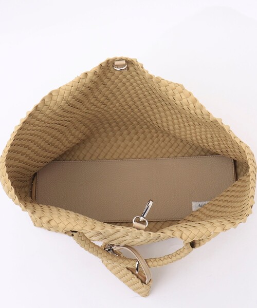 NOLLEY’S（ノーリーズ）の「メッシュトートLL（トートバッグ・レディース・ベージュ/ブラック・FREE）」の16枚目の写真