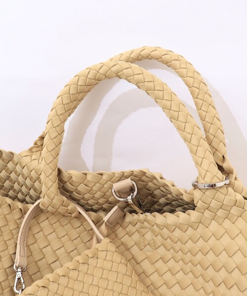 NOLLEY’S（ノーリーズ）の「メッシュトートLL（トートバッグ・レディース・ベージュ/ブラック・FREE）」の19枚目の写真