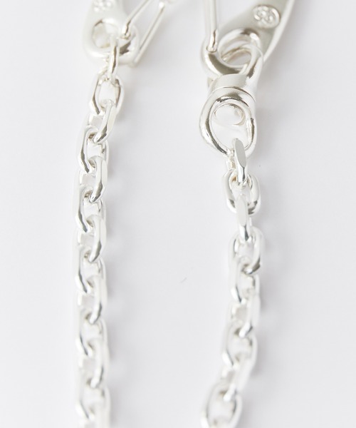 Sunku オリジナル ウォレットチェーン　シルバー　財布　39 Sunku/サンク 39 ORIGINAL SV WALLET CHAIN ウォレットチェーン