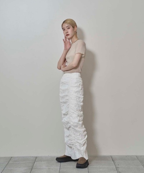 スカート todayful Chambray Gather Skirt TODAYFUL(トゥデイフル) / Life's online store（ライフズ