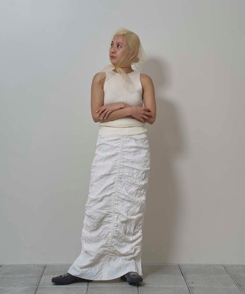 スカート todayful Chambray Gather Skirt Chambray Gather Skirt（スカート）｜TODAYFUL（トゥデイフル