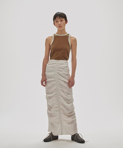 スカート todayful Chambray Gather Skirt TODAYFUL(トゥデイフル) / Life's online store（ライフズ