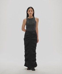 TODAYFUL（トゥデイフル）の「Chambray Gather Skirt（スカート）」 - WEAR