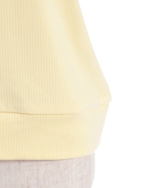 axes femme（アクシーズファム）の「チュール×刺繍フレア袖プルオーバー（Tシャツ/カットソー・レディース・キナリ/イエロー/ネイビー/ミント・FREE）」の8枚目の写真