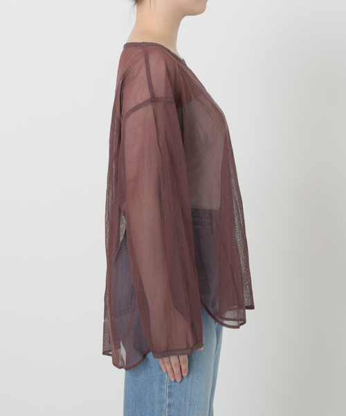「IENA LA BOUCLE」 ノースリーブブラウス FREE ブラウン レディース IENA LA BOUCLE 「IENA BOUCLE」 ノースリーブブラウス FREE