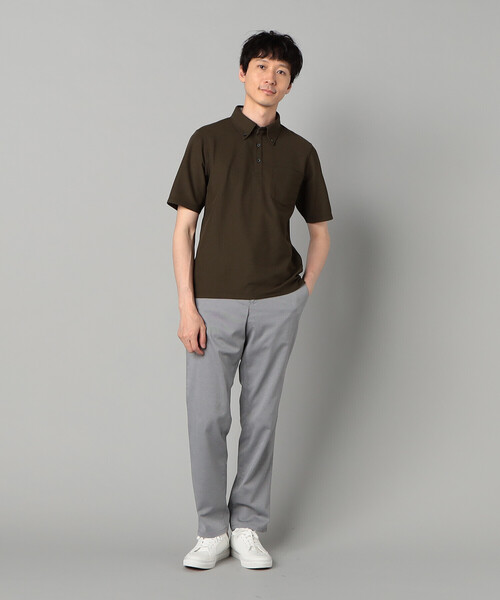 COMME CA MEN（コムサメン）の「【吸水速乾・接触冷感】石川織りCOOL MOTIONコットンドビーストレッチ スリムパンツ（その他パンツ・メンズ・ブラック/グレー/チャコールグレー・S/L/M/XL）」の22枚目の写真