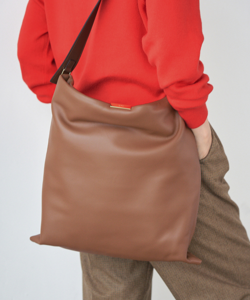 IENA(イエナ)の「PUNTI./プンティ GRAFT L TOTE トートバッグ(トートバッグ・レディース・ブラウン・FREE)」の9枚目の写真