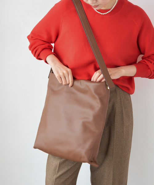 IENA(イエナ)の「PUNTI./プンティ GRAFT L TOTE トートバッグ(トートバッグ・レディース・ブラウン・FREE)」の12枚目の写真