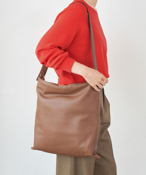 IENA(イエナ)の「PUNTI./プンティ GRAFT L TOTE トートバッグ(トートバッグ・レディース・ブラウン・FREE)」の14枚目の写真