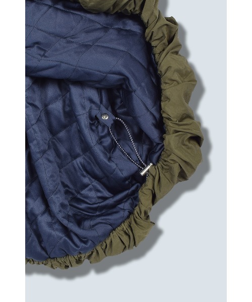 ワンピース OMMO QUILTING BALLOON OP OMMO】キルティングバルーンワンピース