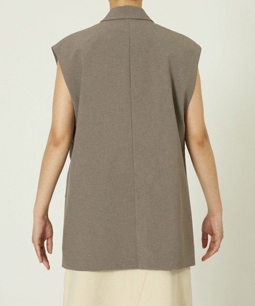 BABYLONE（バビロン）の「テーラーカラージレ（その他アウター・レディース・ボルドー/グレー・フリー）」の5枚目の写真