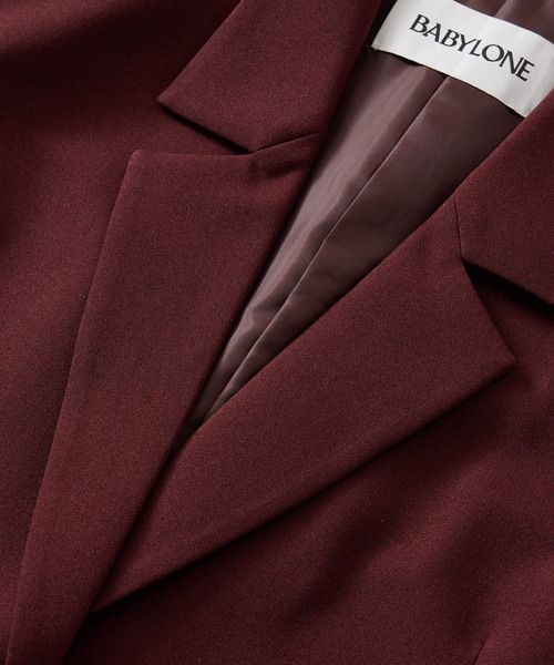 BABYLONE（バビロン）の「テーラーカラージレ（その他アウター・レディース・ボルドー/グレー・フリー）」の13枚目の写真