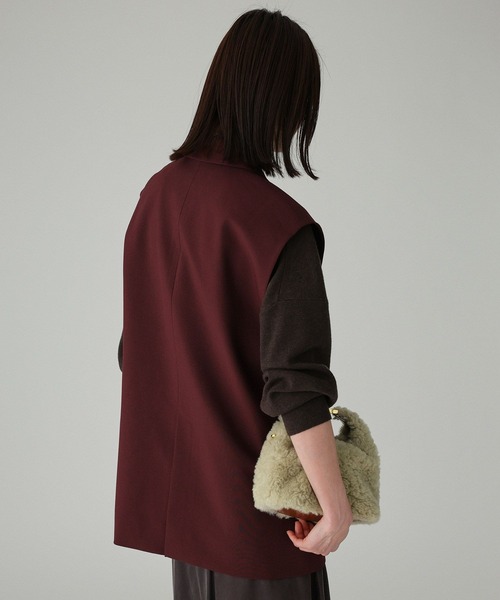 BABYLONE（バビロン）の「テーラーカラージレ（その他アウター・レディース・ボルドー/グレー・フリー）」の22枚目の写真