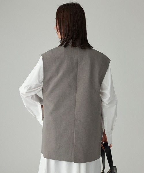 BABYLONE（バビロン）の「テーラーカラージレ（その他アウター・レディース・ボルドー/グレー・フリー）」の17枚目の写真