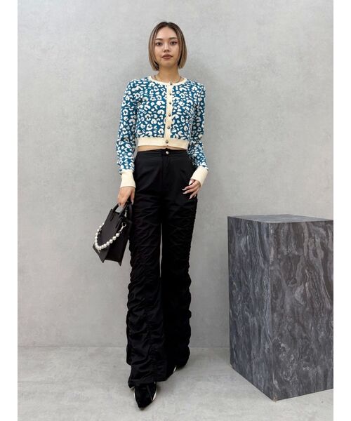 EVRIS（エヴリス）の「オリジナルレオパードカーディガン（カーディガン/ボレロ・レディース・ブラック/ブルー・FREE）」の20枚目の写真