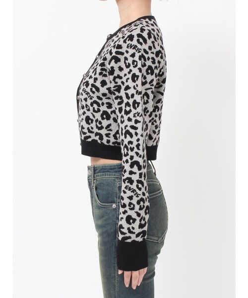 EVRIS（エヴリス）の「オリジナルレオパードカーディガン（カーディガン/ボレロ・レディース・ブラック/ブルー・FREE）」の15枚目の写真
