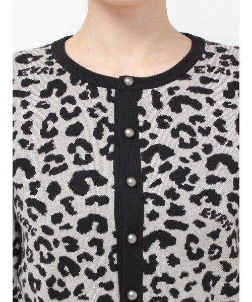 EVRIS（エヴリス）の「オリジナルレオパードカーディガン（カーディガン/ボレロ・レディース・ブラック/ブルー・FREE）」の17枚目の写真
