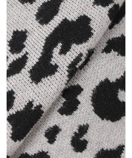 EVRIS（エヴリス）の「オリジナルレオパードカーディガン（カーディガン/ボレロ・レディース・ブラック/ブルー・FREE）」の8枚目の写真