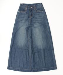 LOHEN ランダムタックハイウエストパンツ　デニム LOHEN ランダムタックハイウエストパンツ デニム LOHEN(ローヘン