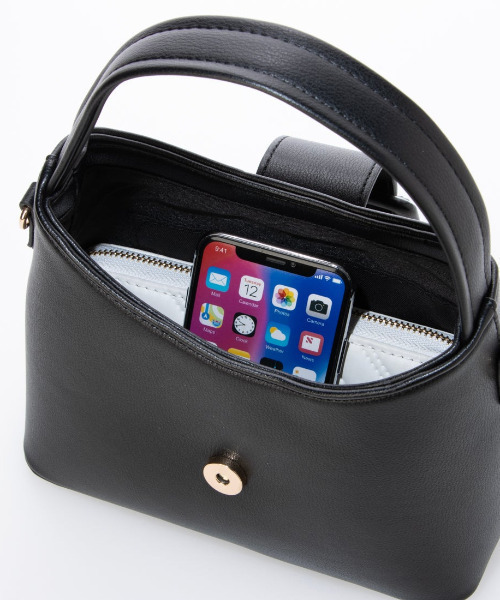 cache cache(カシュ カシュ)の「カシュカシュ cachecache / クルミベルト2wayスクエアバッグ(ショルダーバッグ・レディース・レオパード/ブラック/アイボリー・FREE)」の22枚目の写真