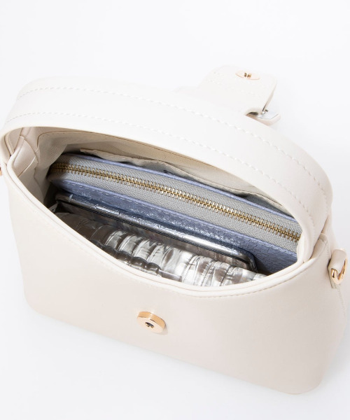 cache cache(カシュ カシュ)の「カシュカシュ cachecache / クルミベルト2wayスクエアバッグ(ショルダーバッグ・レディース・レオパード/ブラック/アイボリー・FREE)」の15枚目の写真