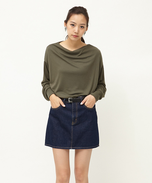 MOUSSY（マウジー）の「DENIM MINI SK（デニムスカート）」 - WEAR