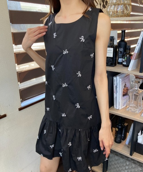 All saints 3way ノースリーブミニワンピース SLY | LACE UP GATHER ショートワンピース (ワンピース(ミニ