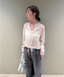 emmi（エミ）の「オーロラシアーカーディガン（ルームウェア/パジャマ）」