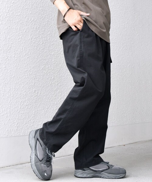 Gramicci(グラミチ)の「【SHIPS any別注】GRAMiCCi: ルーズ テーパード ストレッチ チノパンツ◇(チノパンツ・メンズ・ブラック/ベージュ/オリーブ・SMALL/MEDIUM/LARGE/X-LARGE)」の8枚目の写真