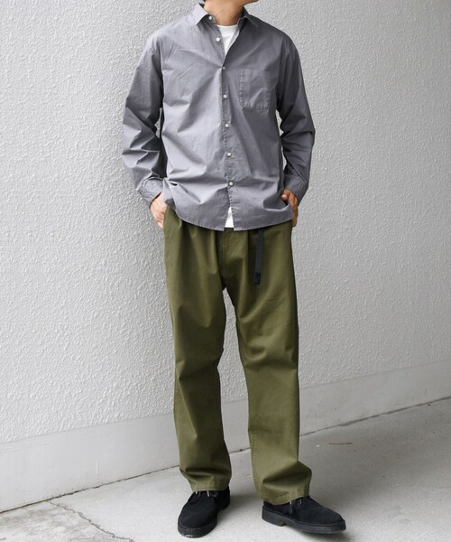 Gramicci(グラミチ)の「【SHIPS any別注】GRAMiCCi: ルーズ テーパード ストレッチ チノパンツ◇(チノパンツ・メンズ・ブラック/ベージュ/オリーブ・SMALL/MEDIUM/LARGE/X-LARGE)」の14枚目の写真