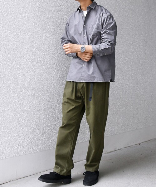 シップス エニィ（SHIPS any）/【SHIPS any別注】GRAMiCCi: ルーズ テーパード ストレッチ チノパンツ◇ SHIPS any別注】GRAMiCCi: ルーズ テーパード ストレッチ チノパンツ