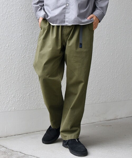 Gramicci(グラミチ)の「【SHIPS any別注】GRAMiCCi: ルーズ テーパード ストレッチ チノパンツ◇(チノパンツ・メンズ・ブラック/ベージュ/オリーブ・SMALL/MEDIUM/LARGE/X-LARGE)」の16枚目の写真