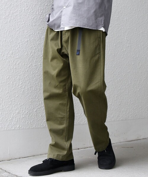 Gramicci(グラミチ)の「【SHIPS any別注】GRAMiCCi: ルーズ テーパード ストレッチ チノパンツ◇(チノパンツ・メンズ・ブラック/ベージュ/オリーブ・SMALL/MEDIUM/LARGE/X-LARGE)」の17枚目の写真