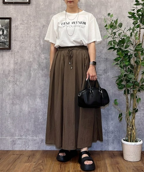 【美シルエットの名品】ドライオックスナ ロースカート 美シルエットの名品】ドライオックスナ ロースカート