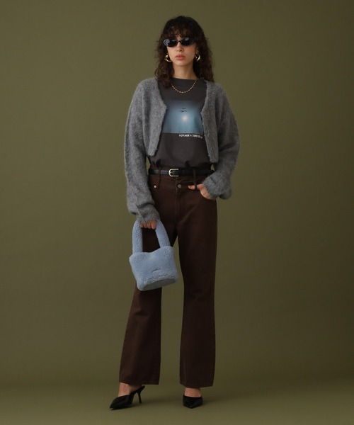 DISPATCHER NO.8(ディスパッチャーナンバーエイト)の「VOYAGEコラボフォトTEE(Tシャツ/カットソー・レディース・ダークグレー/ベージュ・ONE SIZE)」の10枚目の写真