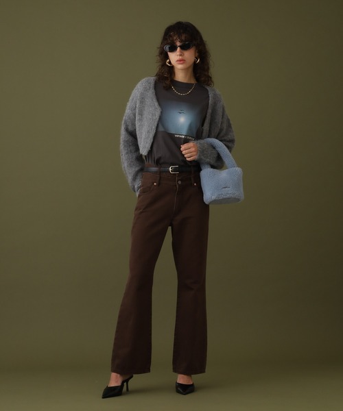 DISPATCHER NO.8(ディスパッチャーナンバーエイト)の「VOYAGEコラボフォトTEE(Tシャツ/カットソー・レディース・ダークグレー/ベージュ・ONE SIZE)」の13枚目の写真