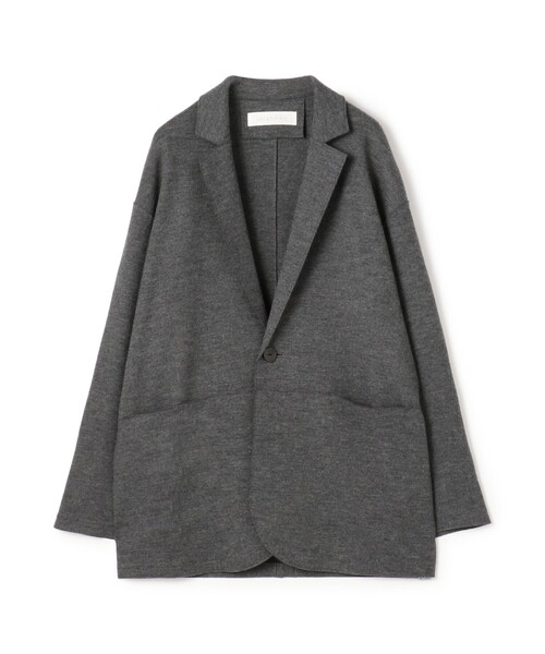 ウールミルドスムース チェスタージャケット（テーラードジャケット
