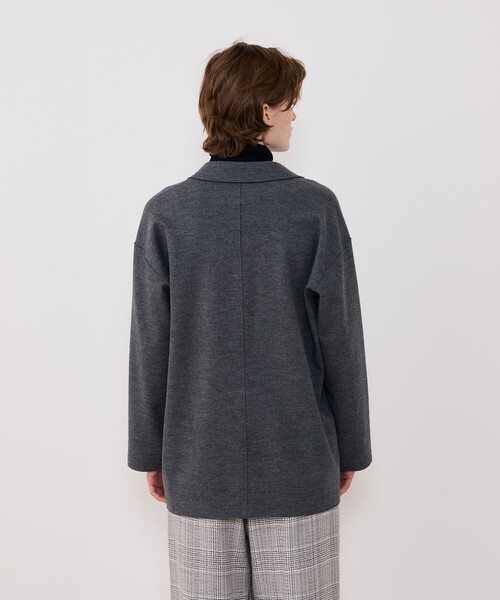 ウールミルドスムース チェスタージャケット（テーラードジャケット