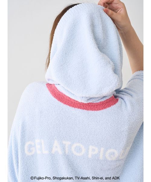 ジェラートピケ　ドラえもん　ドラミちゃん　ルームウェア　バスポンチョ gelato pique｜【ドラえもん】【Sleep】バスポンチョ | Rakuten
