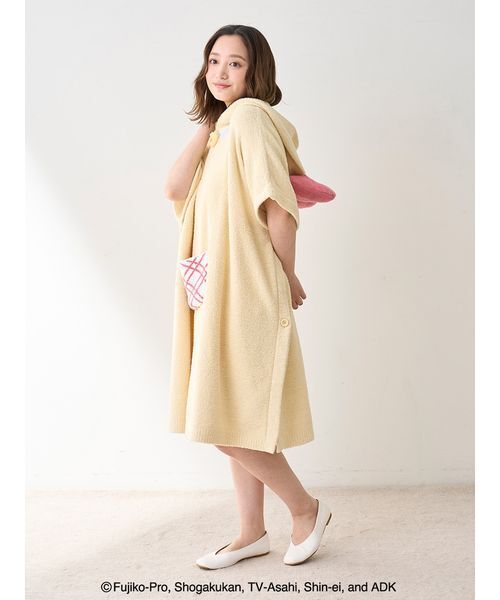 ジェラートピケ　ドラえもん　ドラミちゃん　ルームウェア　バスポンチョ ドラえもん】【Sleep】バスポンチョ(クッション・グッズ