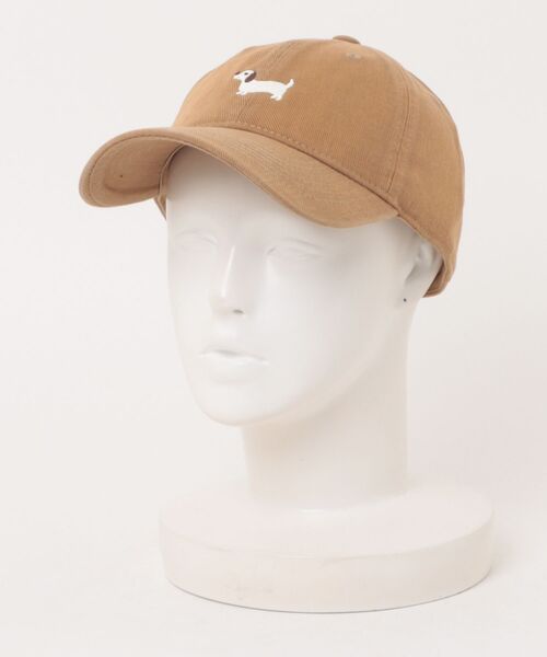 Revo.（レボ）の「ドッグ 犬 アニマル 刺繍 キャップ（キャップ・レディース・ベージュ/アイボリー/ブラック・FREE）」の3枚目の写真