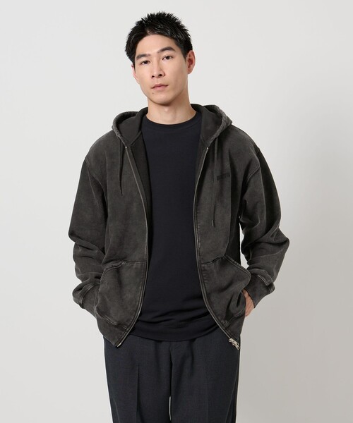 SCREEN STARS(スクリーンスターズ)の「【別注】<SCREEN STARS>GLR フェード スウェット フルジップ フーディー パーカー(パーカー・メンズ・ブラック/パープル・XL/L/M)」の1枚目の写真