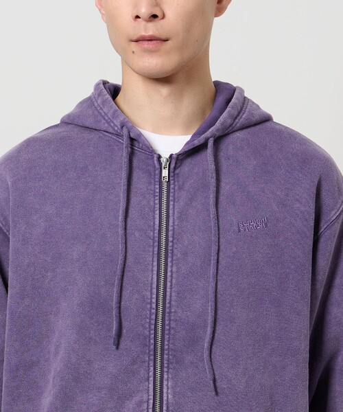 SCREEN STARS(スクリーンスターズ)の「【別注】<SCREEN STARS>GLR フェード スウェット フルジップ フーディー パーカー(パーカー・メンズ・ブラック/パープル・XL/L/M)」の20枚目の写真