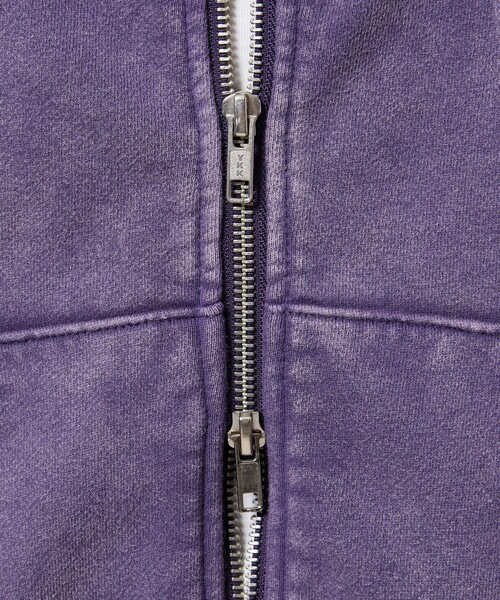 SCREEN STARS(スクリーンスターズ)の「【別注】<SCREEN STARS>GLR フェード スウェット フルジップ フーディー パーカー(パーカー・メンズ・ブラック/パープル・XL/L/M)」の4枚目の写真