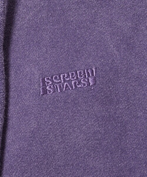 SCREEN STARS(スクリーンスターズ)の「【別注】<SCREEN STARS>GLR フェード スウェット フルジップ フーディー パーカー(パーカー・メンズ・ブラック/パープル・XL/L/M)」の5枚目の写真
