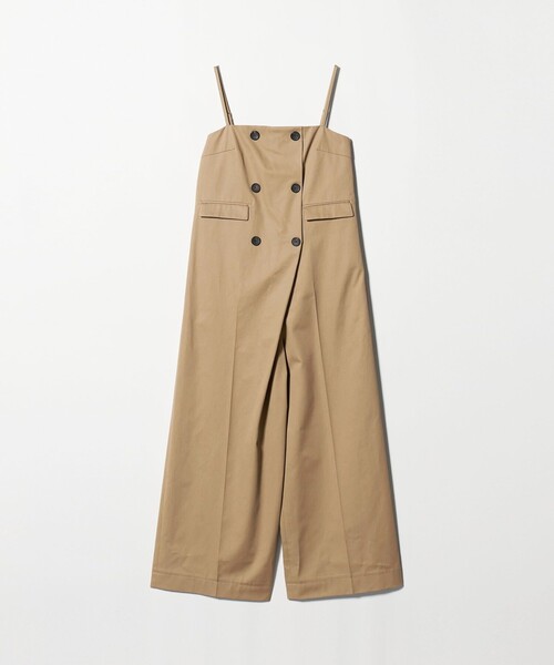UNITED ARROWS(ユナイテッドアローズ)の「チノ ラップ オールインワン ‐ウォッシャブル‐(つなぎ/オールインワン・レディース・ブラック/ベージュ・FREE)」の11枚目の写真