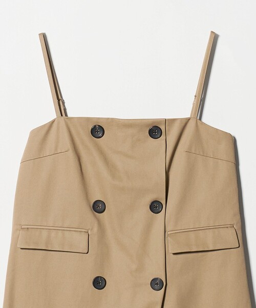 UNITED ARROWS(ユナイテッドアローズ)の「チノ ラップ オールインワン ‐ウォッシャブル‐(つなぎ/オールインワン・レディース・ブラック/ベージュ・FREE)」の13枚目の写真