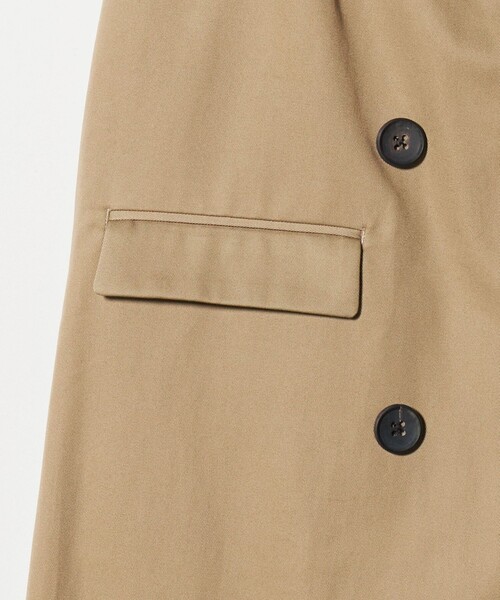 UNITED ARROWS(ユナイテッドアローズ)の「チノ ラップ オールインワン ‐ウォッシャブル‐(つなぎ/オールインワン・レディース・ブラック/ベージュ・FREE)」の15枚目の写真