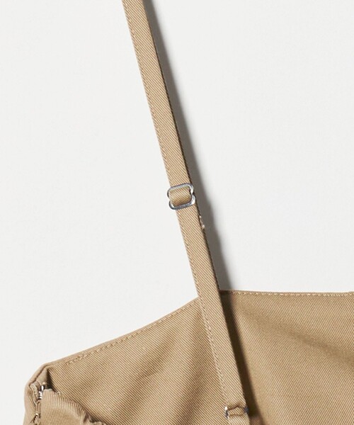 UNITED ARROWS(ユナイテッドアローズ)の「チノ ラップ オールインワン ‐ウォッシャブル‐(つなぎ/オールインワン・レディース・ブラック/ベージュ・FREE)」の18枚目の写真