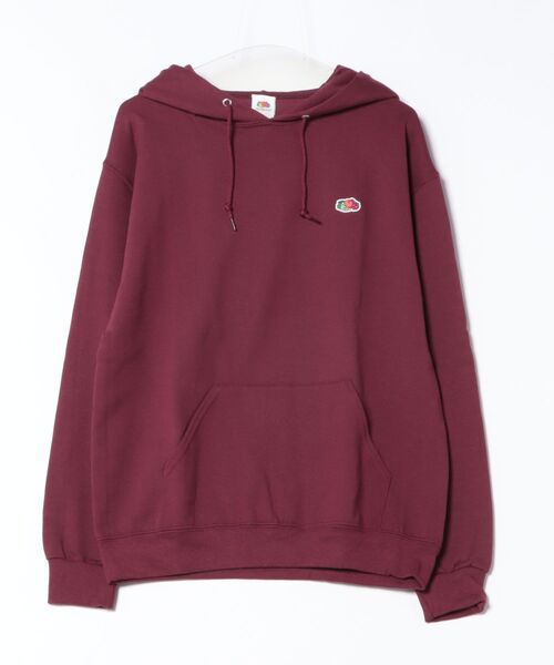 FRUIT OF THE LOOM(フルーツオブザルーム)の「【FRUIT OF THE LOOM】FTL 25FW PRINT HOODIE2 /フーディ(パーカー・メンズ・ネイビー/ワイン/ブラック/グレー/ホワイト・M/L/XL)」の5枚目の写真